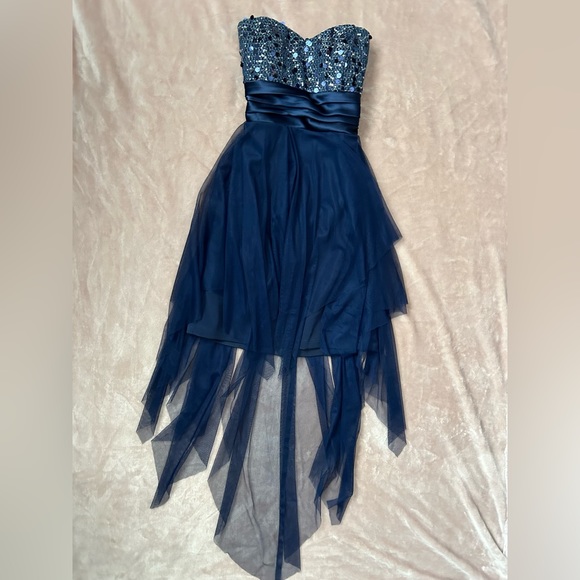 Sequin and Chiffon Party Dress Size S - Picture 1 of 6